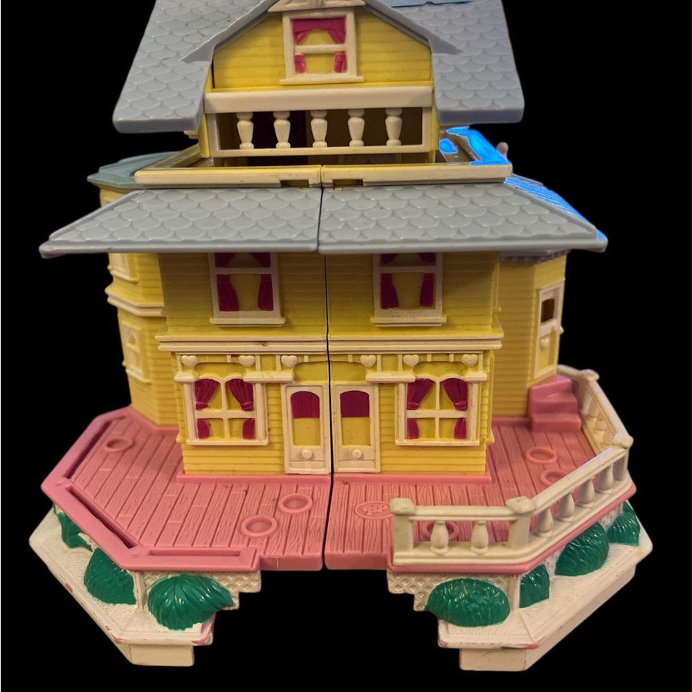 BLUEBIRD 1995 POLLY POCKET POP UP PLAY HOUSE MANSION CLUBHOUSE ONLY
